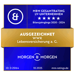 Morgen & Morgen – 5 Sterne Gesamtrating LV-Unternehmen (Bilanzjahrgänge 2020–2024, Ausgabe 10/2025)